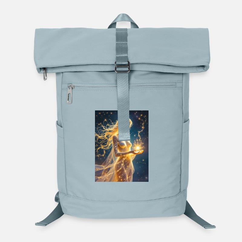 Vierge interstellaire formée à partir de la lumière des étoiles Sac à dos ordinateur