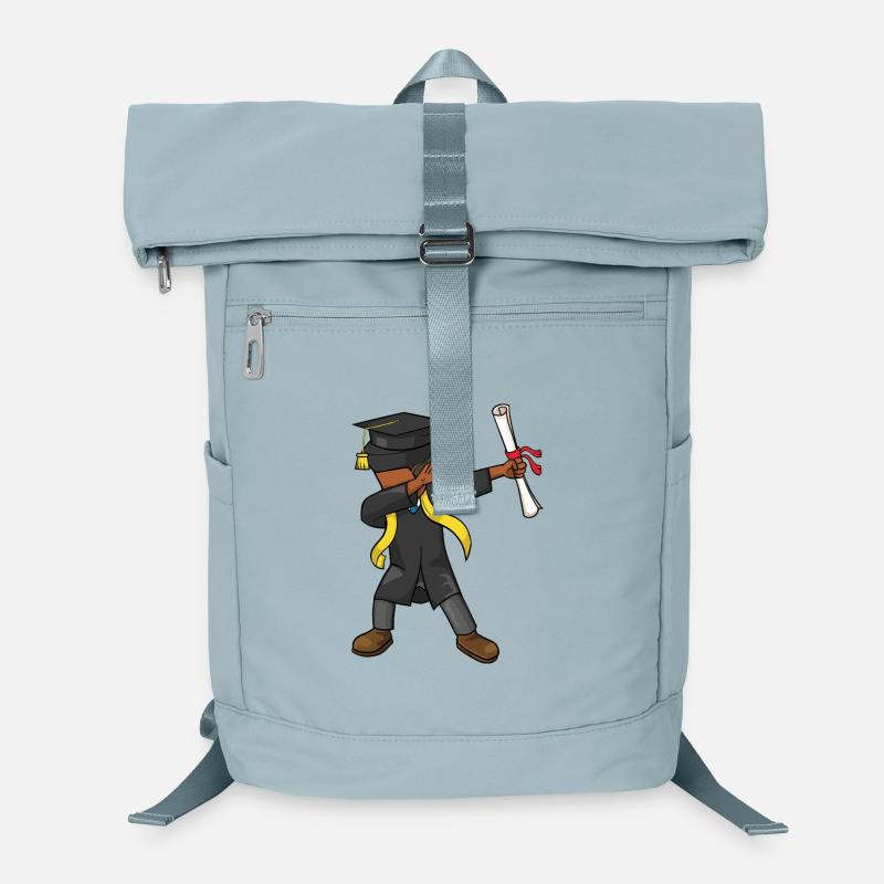 Afro Boy Dabbing Abschlussklasse 2026 Laptop-Rucksack 