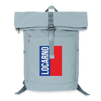 Traditional Ticino souvenir - Laptop Backpack - ice blue - Front
