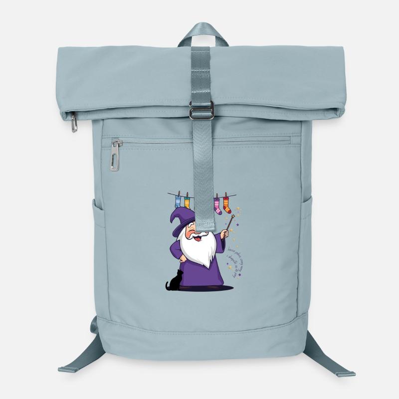 Der Zauberer und die Socken Laptop-Rucksack 