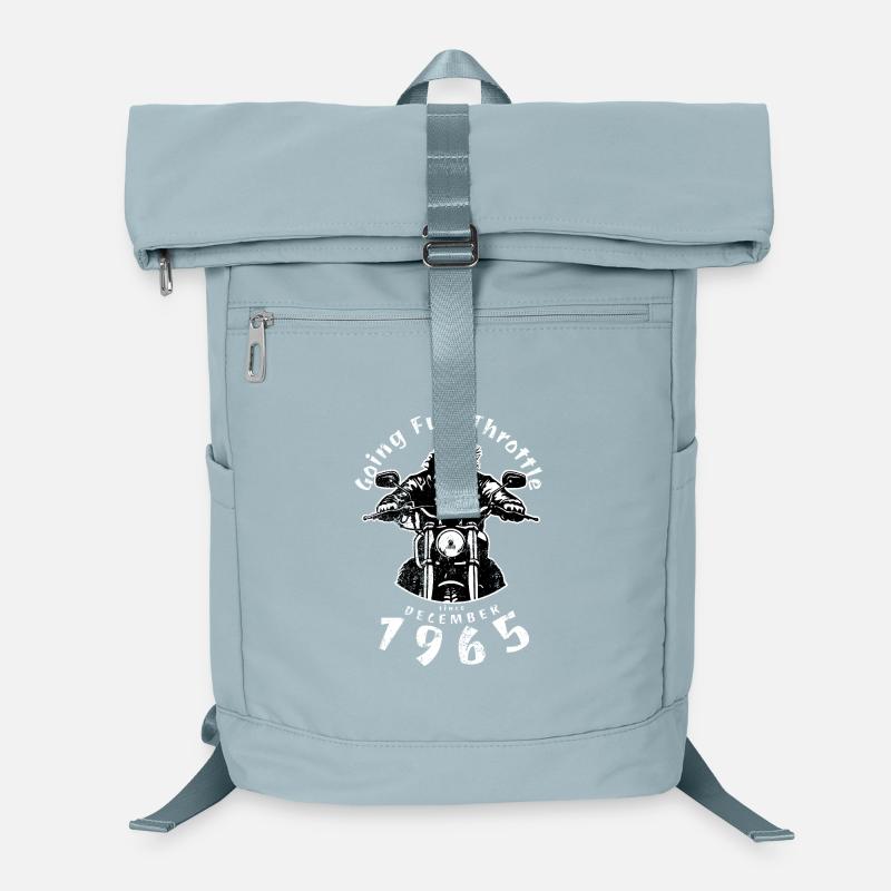 60. Geburtstag Going Full Throttle Since 12/1965 Laptop-Rucksack 