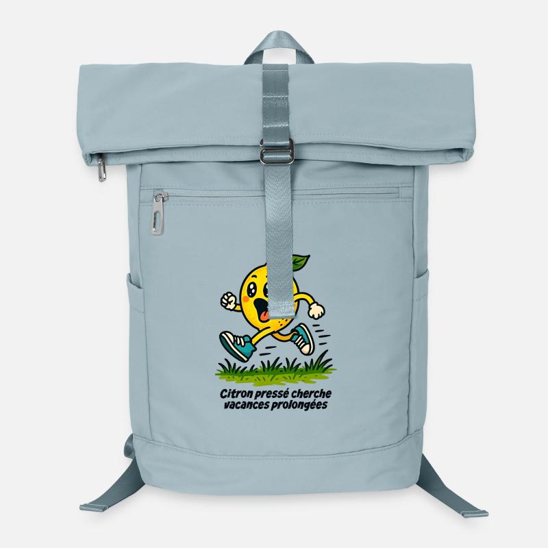 Squeezed lemon looking for extended vacation Laptop Backpack
