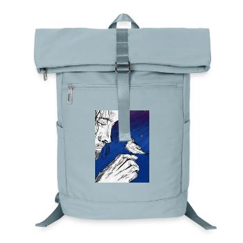 Nummer eins unter dem Mond - Laptop-Rucksack  - Eisblau - Vorne