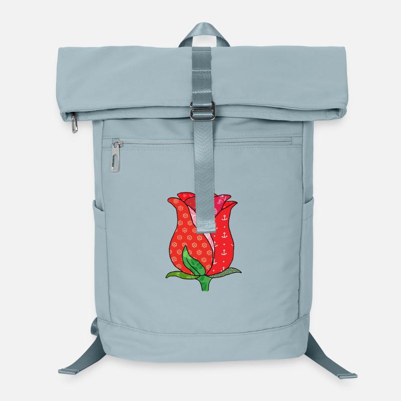 Pattern rose Laptop Backpack