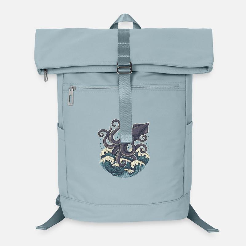Calmar Géant Kraken des Profondeurs Sac à dos ordinateur