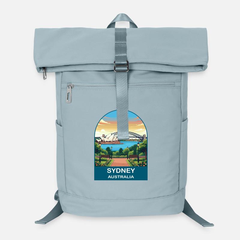 Sydney Australia Opera House Reiseplakat-Kunst Laptop-Rucksack 