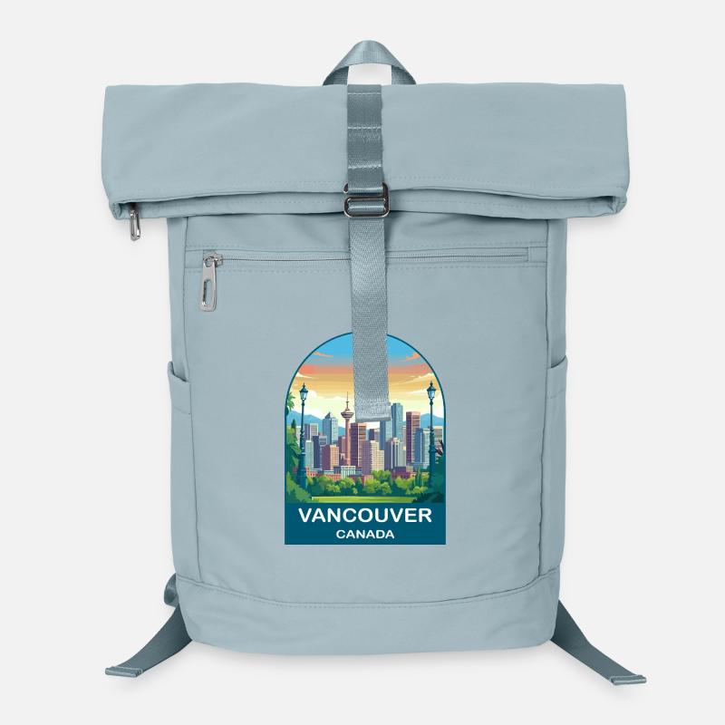 Vancouver Canada Harbour Centre Reisekunst Laptop-Rucksack 