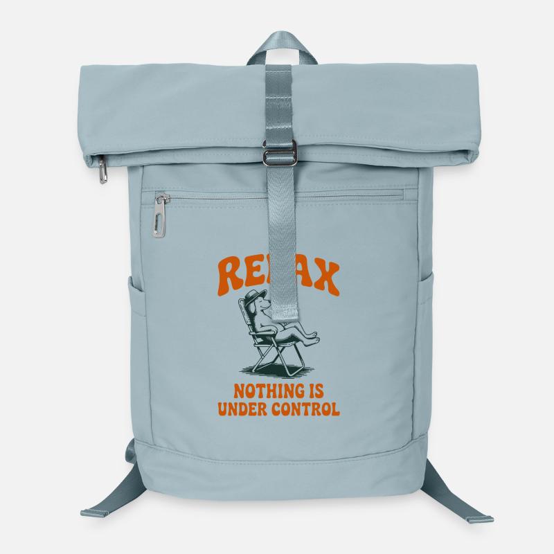 Relax Nothing Is Under Control Dog Laptop Backpack