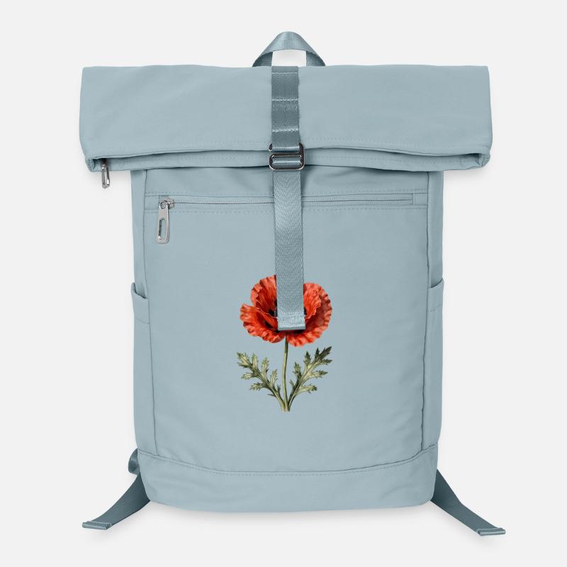 Coquelicot Pavot rouge Sac à dos ordinateur
