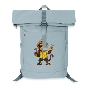 Tropical Monkey Party - Hawaii Vibes - Laptop Backpack - ice blue - Front