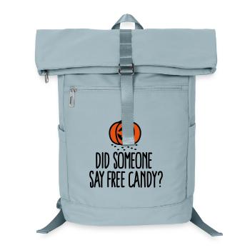 Did someone say free candy? Halloween - Laptop Backpack - ice blue - Front