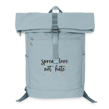 Pride Month - Spread Love Not Hate - Laptop Backpack - ice blue - Front