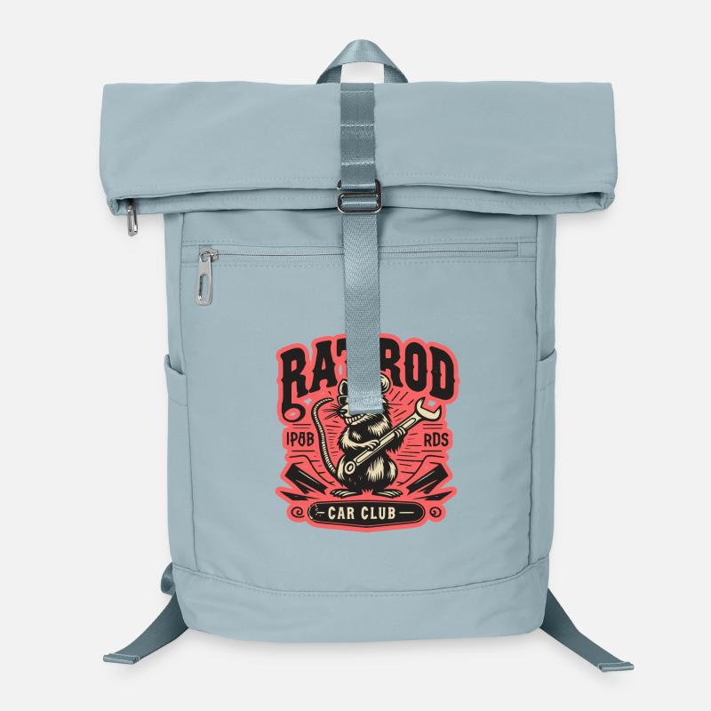 Ratsking Ratlook Shirt – Rustikaler Custom Style Laptop-Rucksack 
