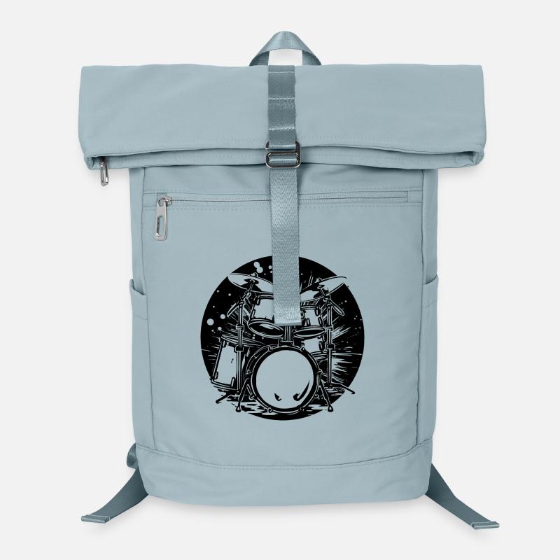 Drum Graphics Laptop Backpack