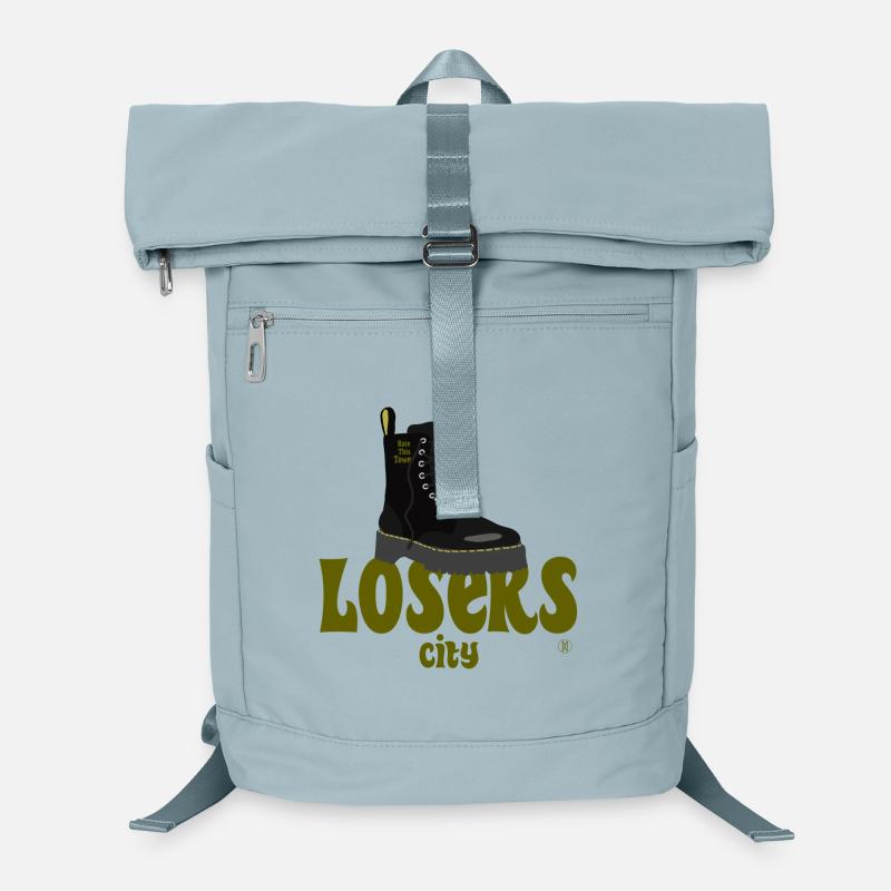 Hate this town Losers city doc edition Laptop Backpack
