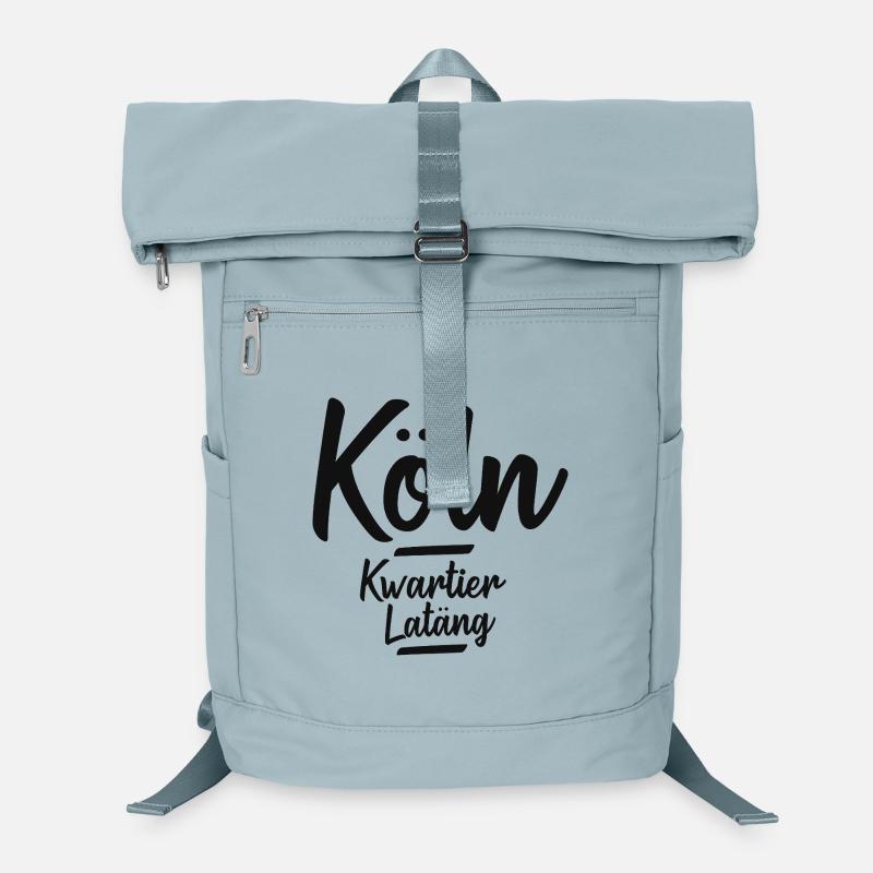 Köln Veedel Kwartier Latäng kölsch Laptop-Rucksack 
