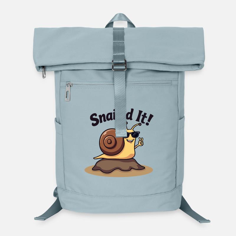 Snailed it! Win like a snail! Laptop Backpack