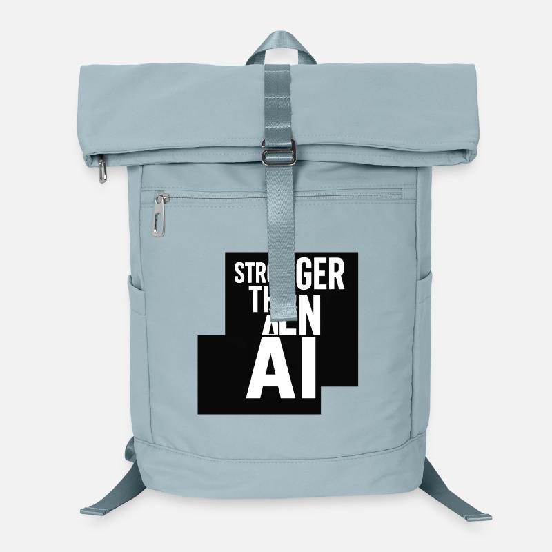Conception de solidarité Strong Tea AI Sac à dos ordinateur