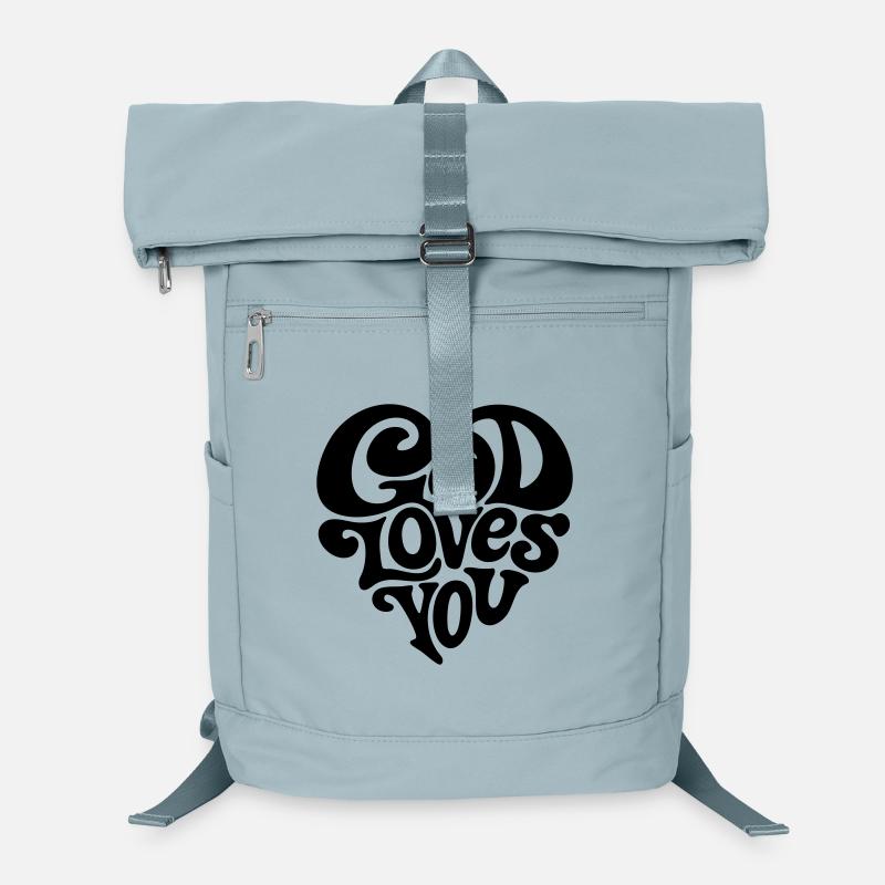 Gott liebt Dich Laptop-Rucksack 