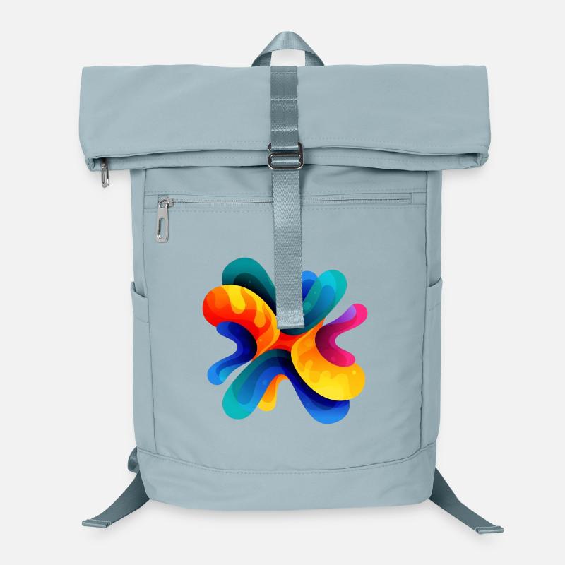 Pattern Laptop Backpack