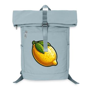 Lemon Natural Illustration - Laptop Backpack - ice blue - Front