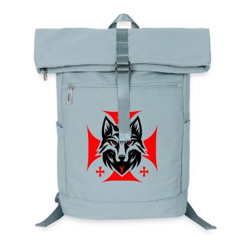 Demon Silhouette - Laptop Backpack - ice blue - Front