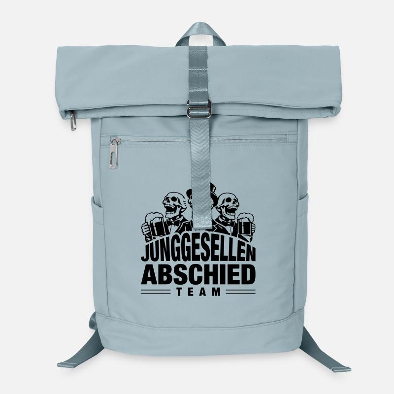 Junggesellenabschied Team Skelett Bier Laptop-Rucksack 