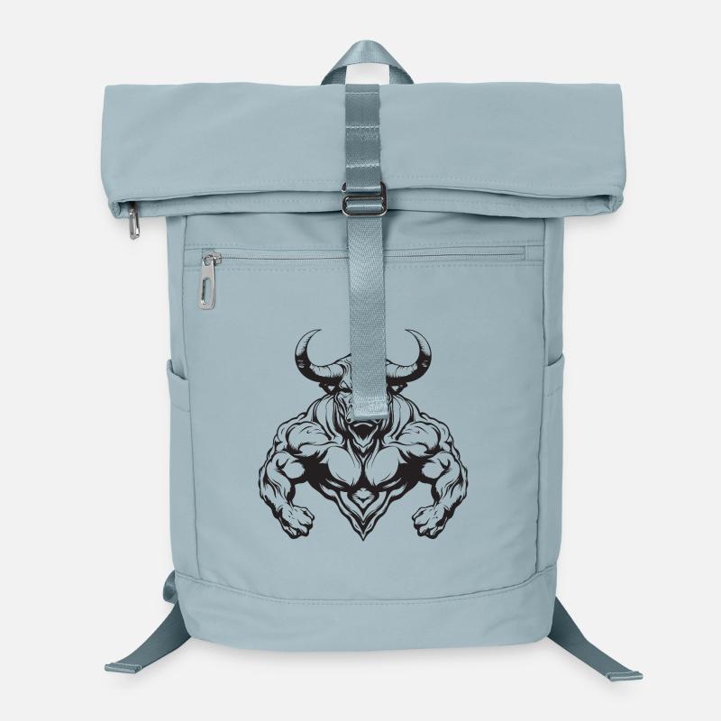 Bull Taurus Bodybuilding Laptop Backpack