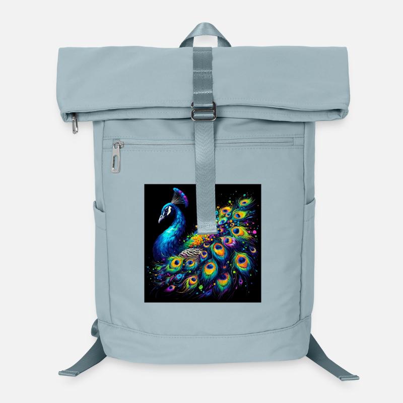 peacock Laptop Backpack