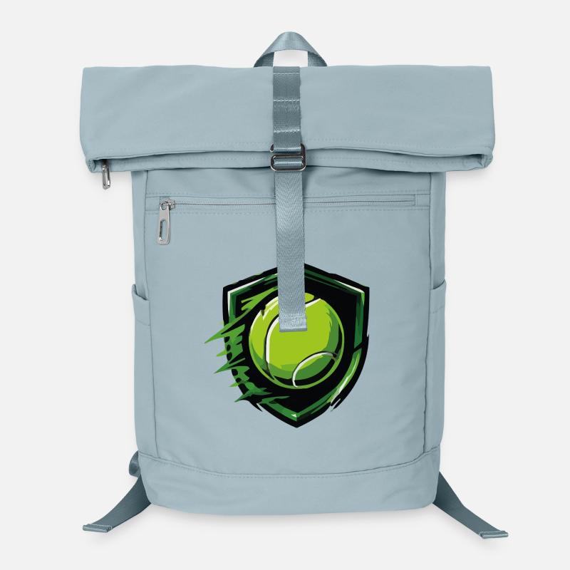 Tennis-Schild im Dynamik-Stil Laptop-Rucksack 