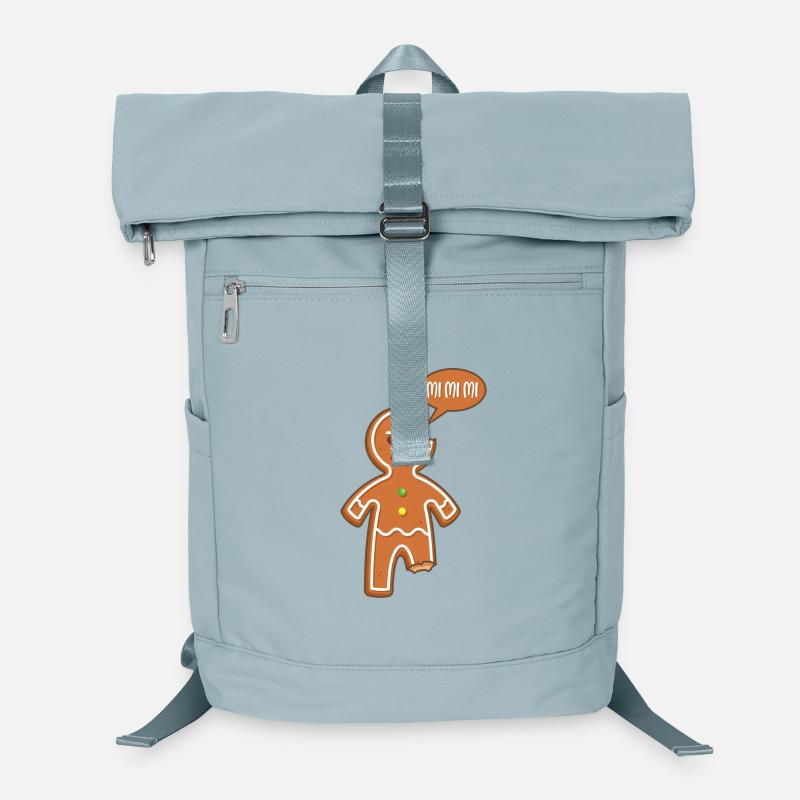 Lebkuchenmann Mimimi Mi Mi Mi Lustige Sprüche Laptop-Rucksack 