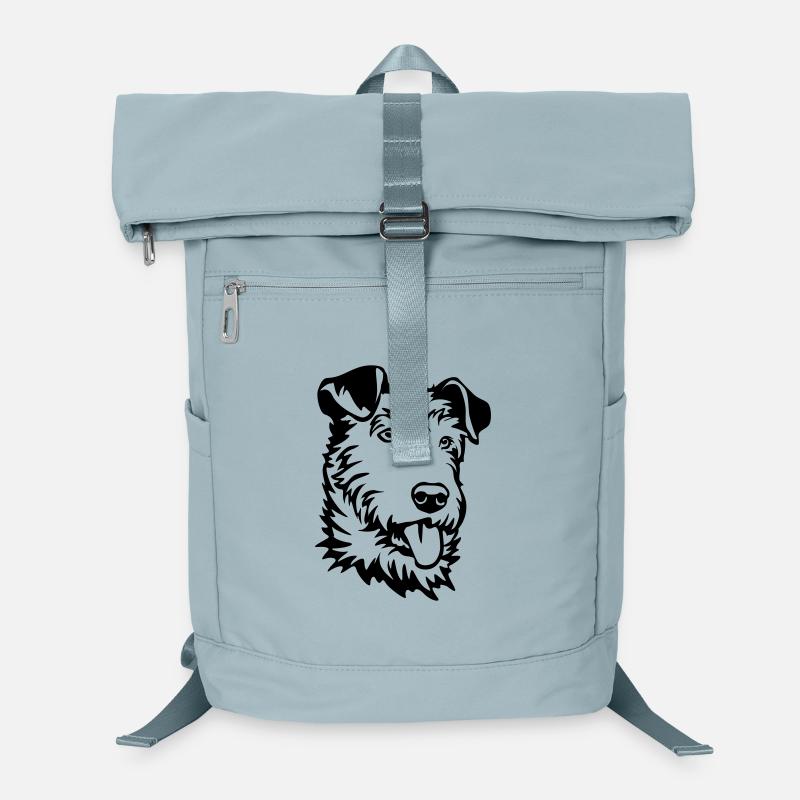 Irish Terrier Head Laptop Backpack
