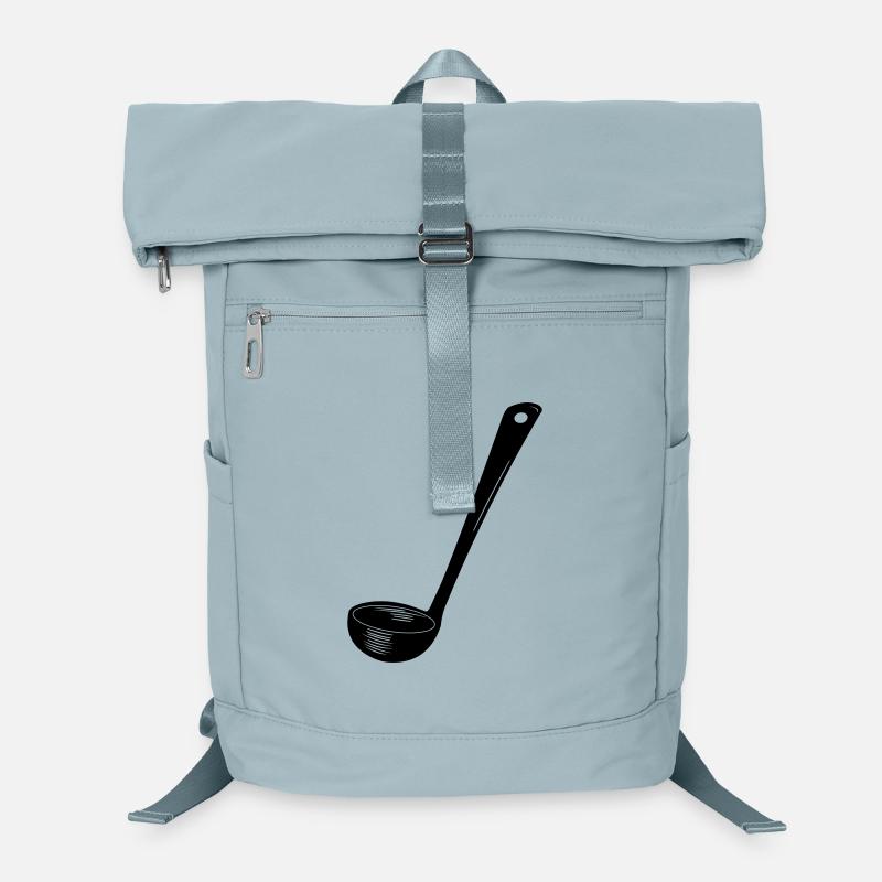 Cuillère à soupe transparente Sac à dos ordinateur