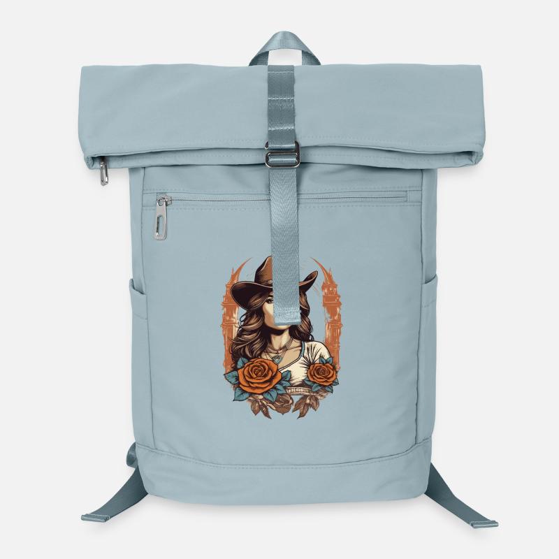 Fille de l’Ouest Sac à dos ordinateur