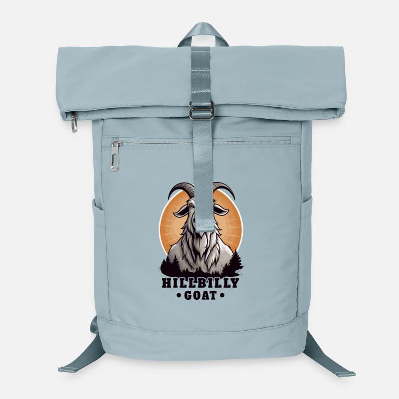 Hillbilly billy billy goat Laptop Backpack