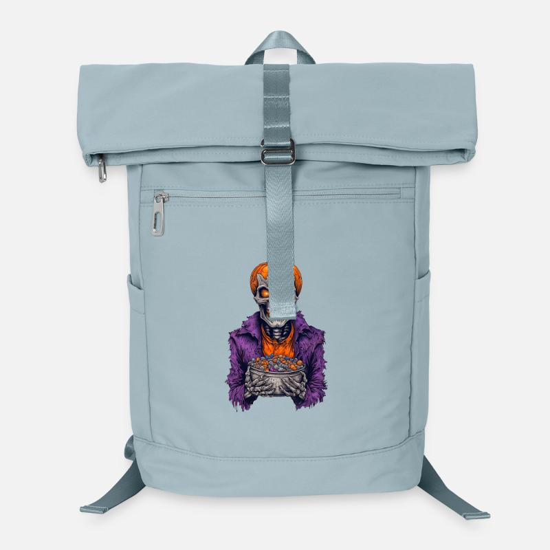 Bonbons squelette d’Halloween Sac à dos ordinateur