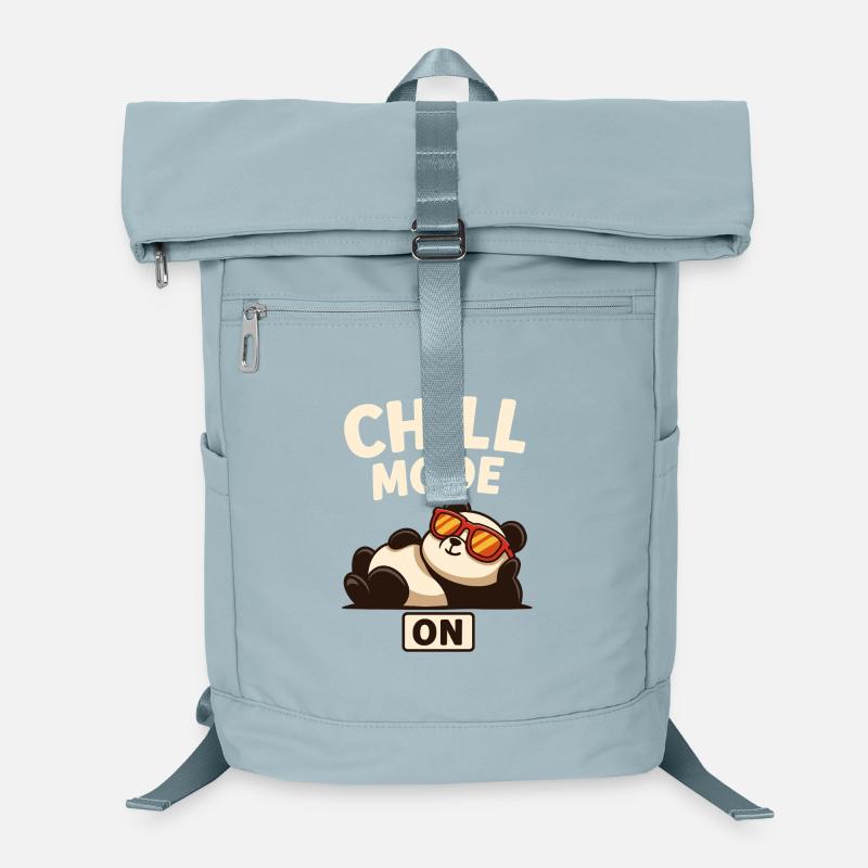 Chill Panda mit Sonnenbrille Laptop-Rucksack 