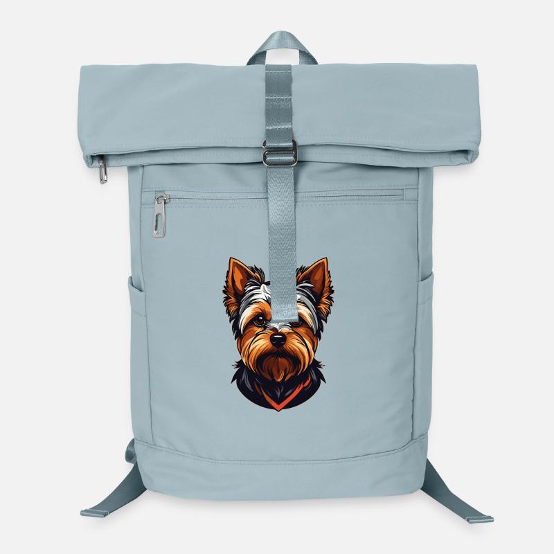 Yorkshire Terrier – Treuer kleiner Held Laptop-Rucksack 
