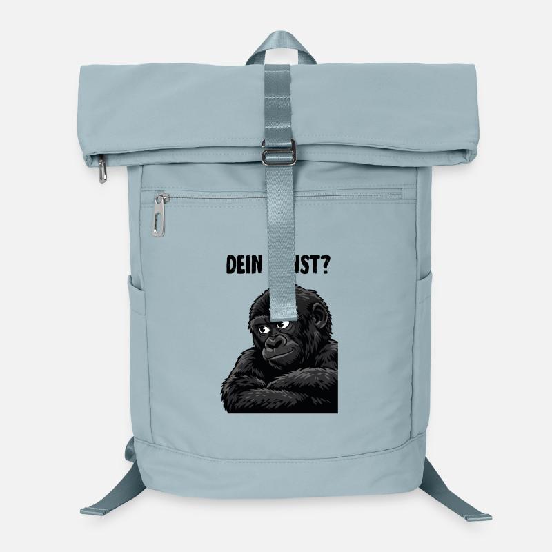 Affe mit skeptischem Blick - dein ernst? Laptop-Rucksack 
