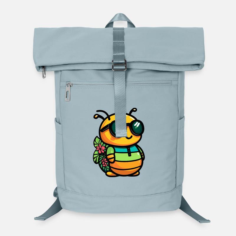 Worm Comic Holiday Sac à dos ordinateur