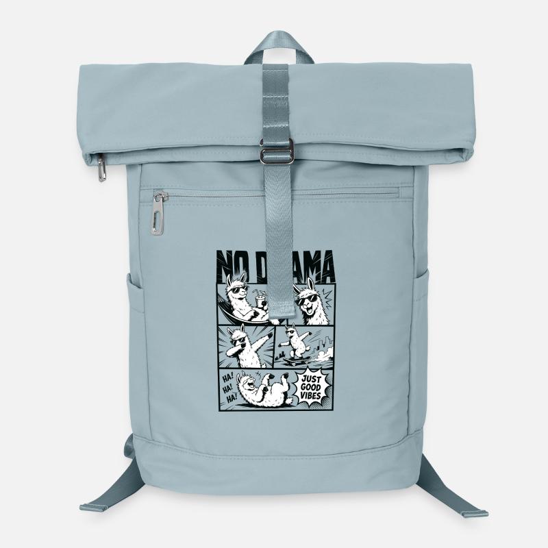 Pas de drame, juste des vibrations, Lama Sac à dos ordinateur