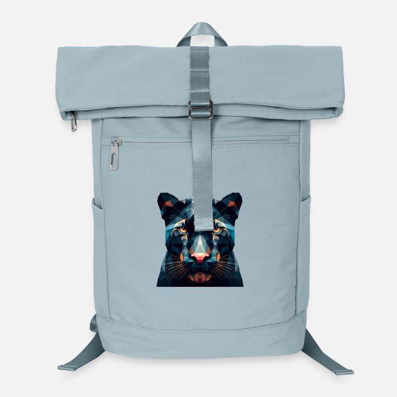 A panther in polygon style Laptop Backpack