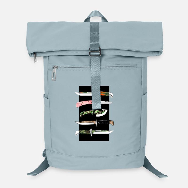 Camouflage Knife Laptop Backpack