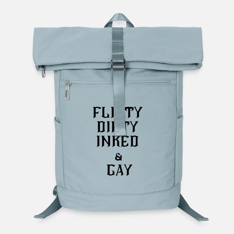 Flirty lesbian text Laptop Backpack