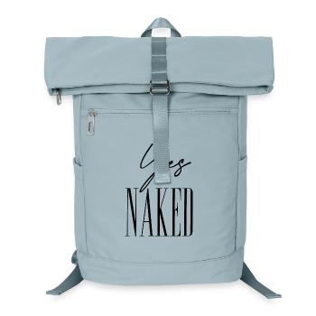 if naked - Laptop Backpack - ice blue - Front