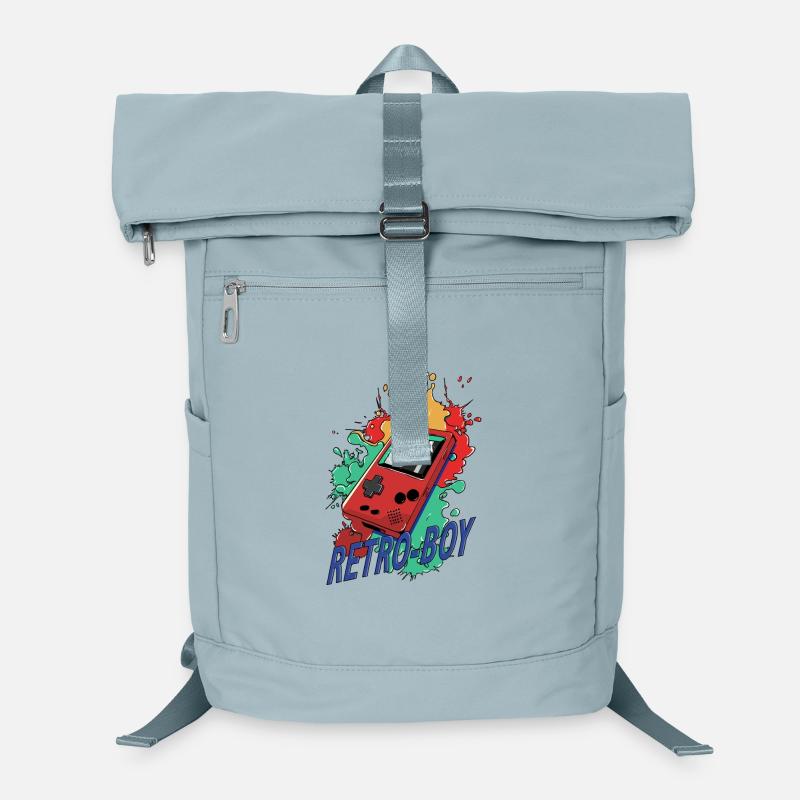 Retro-Boy Game Konsole Laptop-Rucksack 