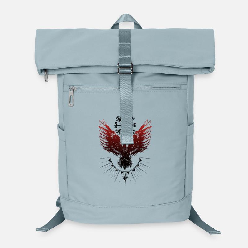Corbeau Viking Vegvisir Valknut Sac à dos ordinateur