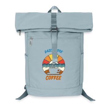 Daily Dose of Coffee - For Coffee Lovers - Laptop Backpack - ice blue - Front