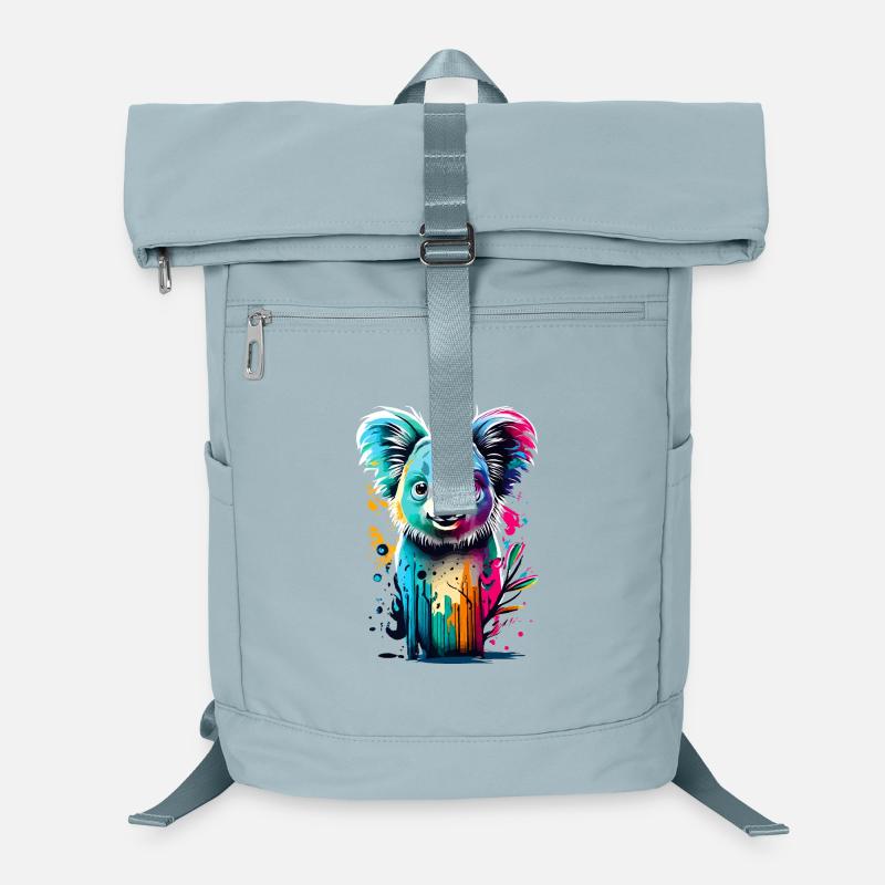 Koala Farbenfroh - Koala Bär Australien Beuteltier Laptop-Rucksack 