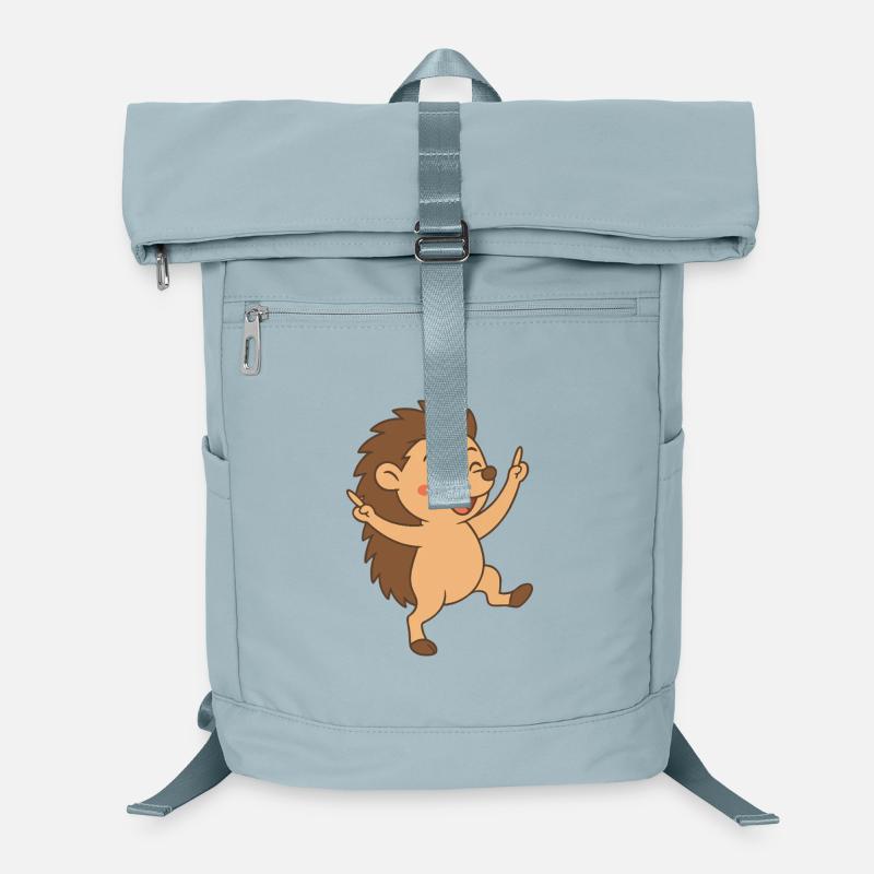 Dancing baby hedgehog boyfriend Laptop Backpack